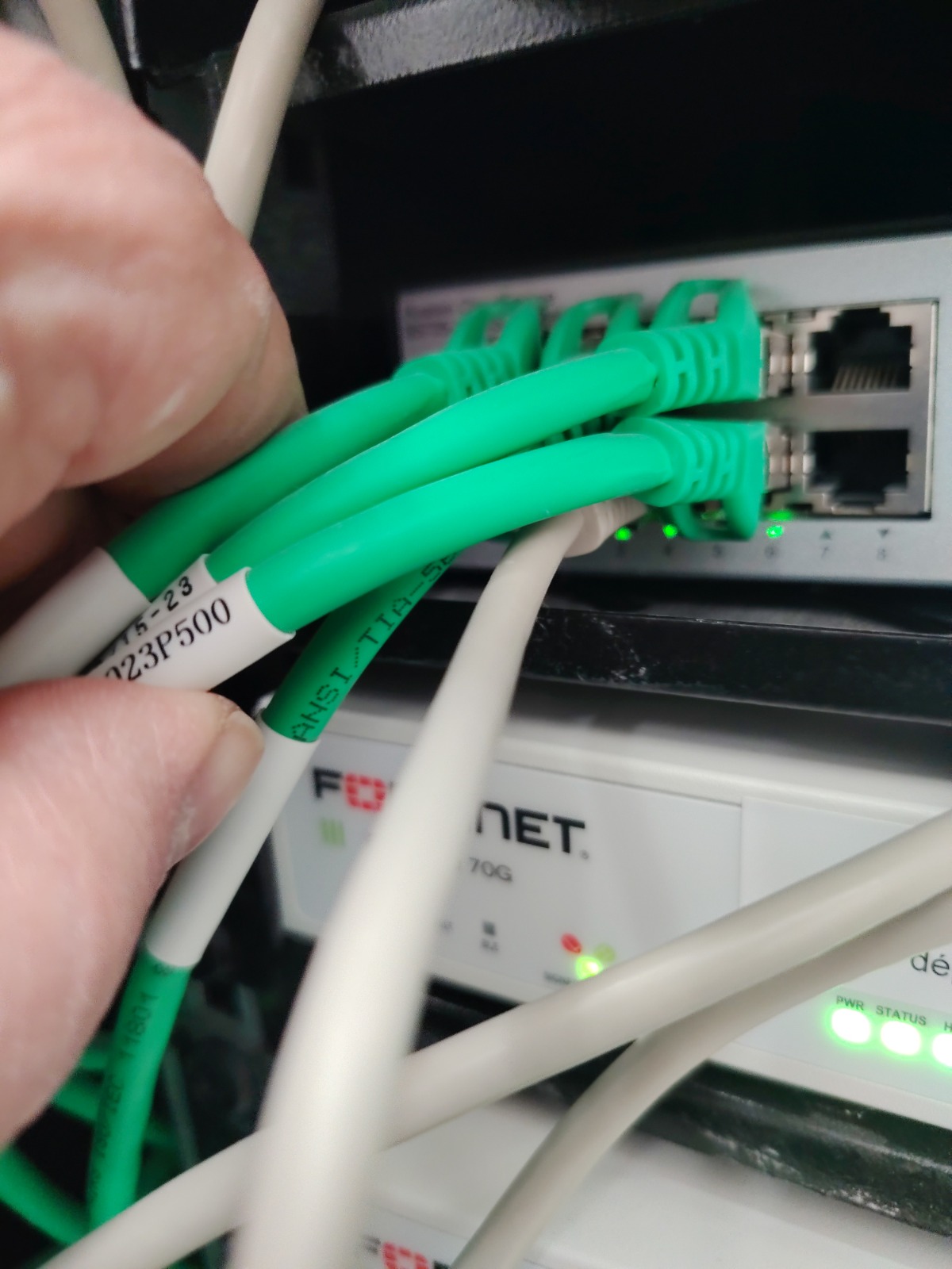 Repérage du switch concerné